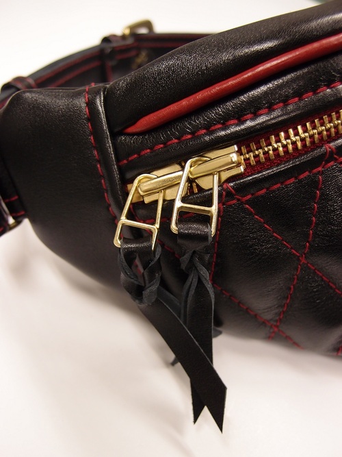 Silvet Leather Garments 【 Silvet's HAIKAI Bag （RED） ( レザー