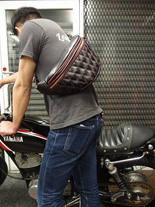 Silvet Leather Garments 【 Silvet's HAIKAI Bag（GOLD）（BROWN