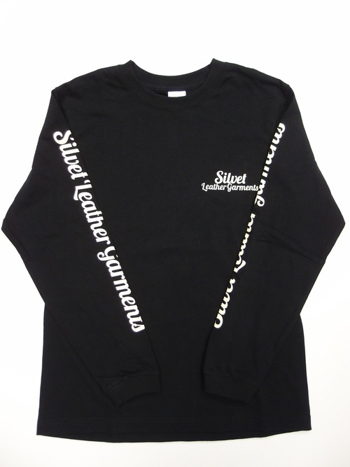  Silvetロゴ長袖Tシャツ